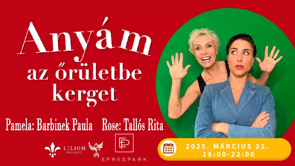 Anyám az őrületbe kerget vacsora est borítókép